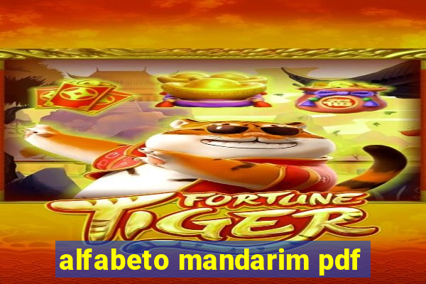 alfabeto mandarim pdf